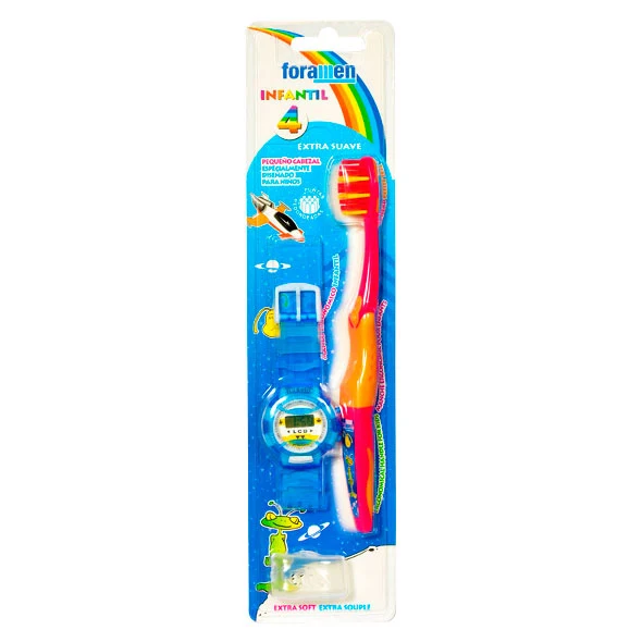Foramen Infantil 4 Extra Suave Más Reloj Pulsera X Unidad