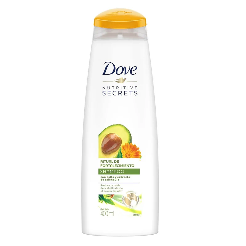 Shampoo Dove Ritual De Fortalecimiento Palta X 400Ml