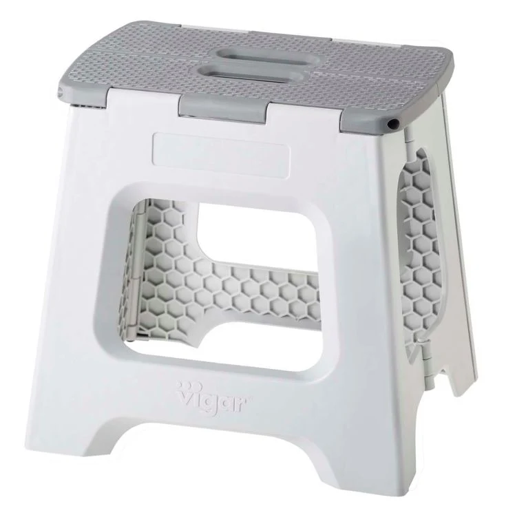 Taburete 32cm gris Vigar 1u