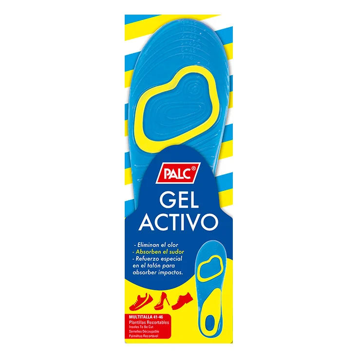 Plantilla gel activo t41/46 Palc 1u