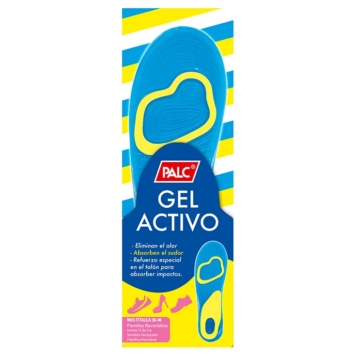 Plantilla gel activo t37/41 Palc 1u