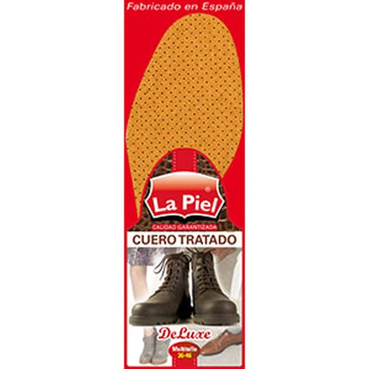 Plantilla cuero multitalla la peil 1u
