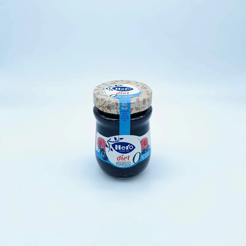 Confitura Hero Diet de Arándanos y Frambuesas