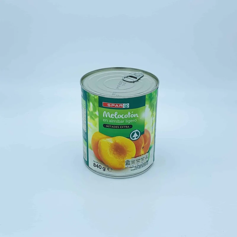 Melocotón en Almíbar Ligero SPAR 840g