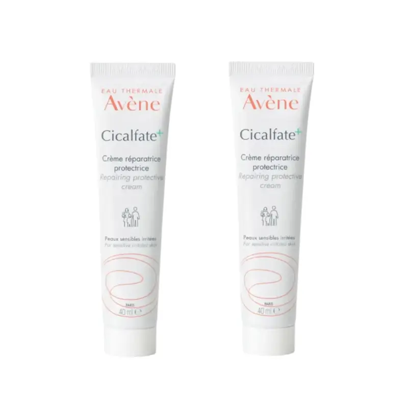 Avène Cicalfate Crema Reparadora, 2X40 Ml