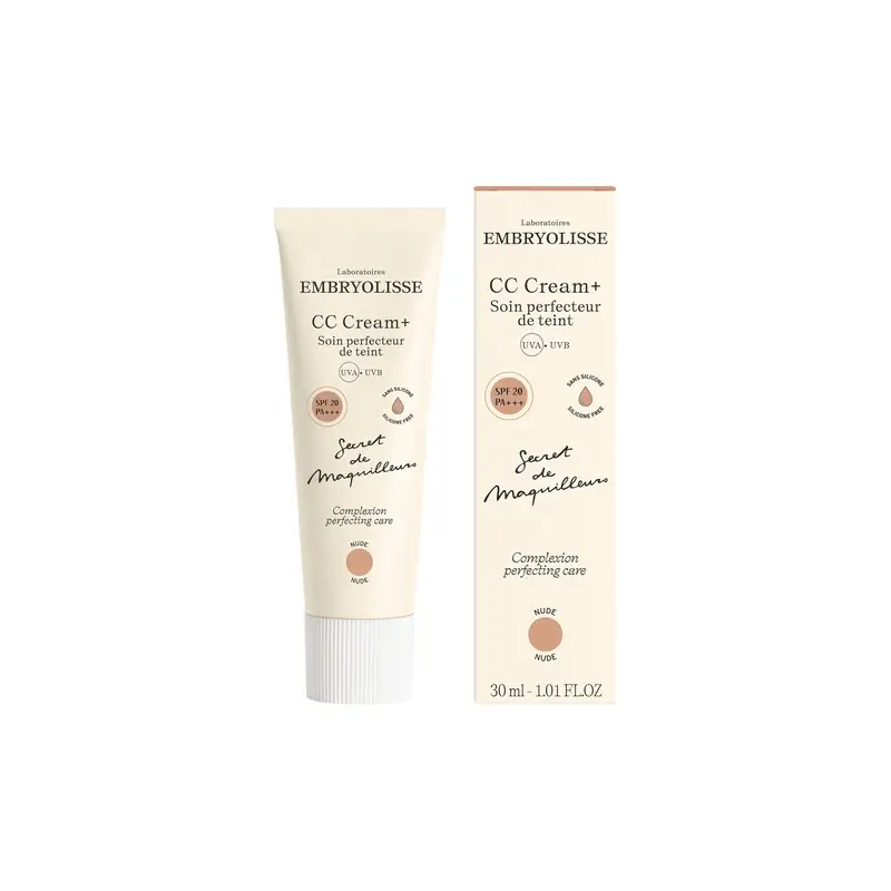 Embryolisse Soin Perfecteur De Tent-Cc Cream+ Nude, 30 ml