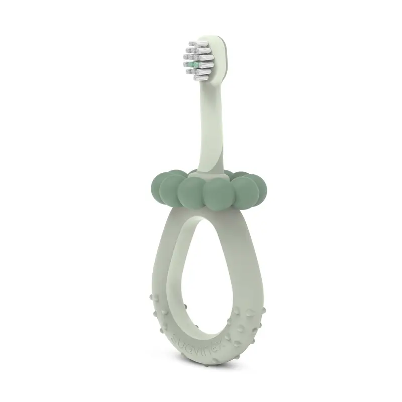 Suavinex Cepillo Dientes Para Bebés De 0 A 2 Años, Verde