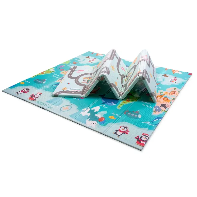 Asalvo Alfombra De Juego Plegable Xxl Mundo-Park 200X180
