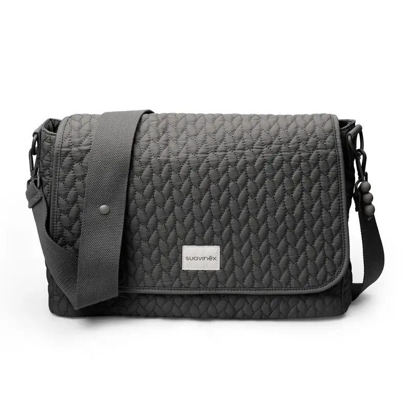 Suavinex Bolso Maternidad Bandolera, Gris