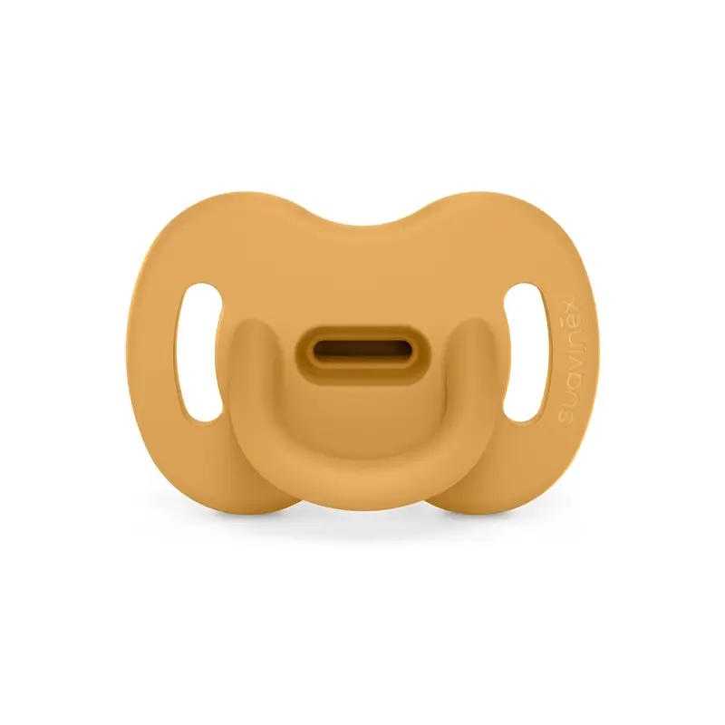 Suavinex Chupete Todo Silicona Fisiológico Sx Pro, 6/18 Meses, Honey