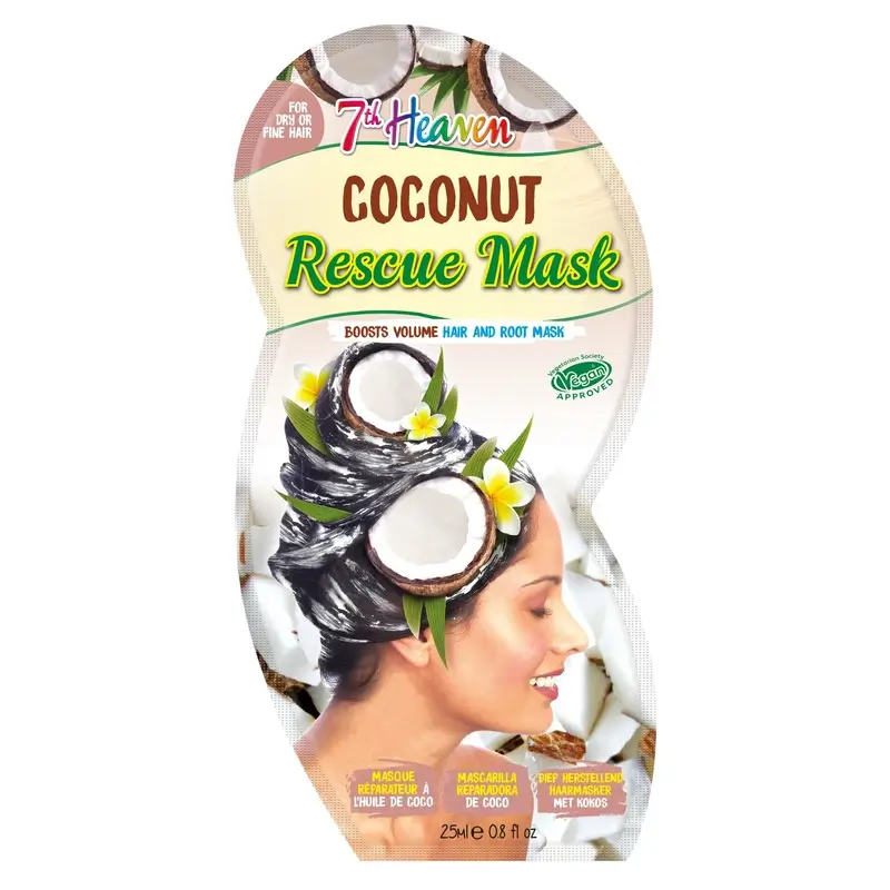 7 Heaven Mascarilla Capilar Coco , 25 ml