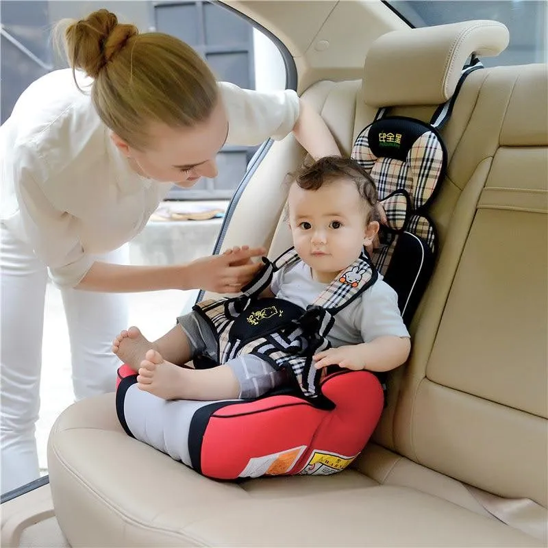 GSPSCN Child Car Seat Anti-Slip Portable Safety Children Comfortable Baby rising seat Travel Booster Car Seat Pad for Kids