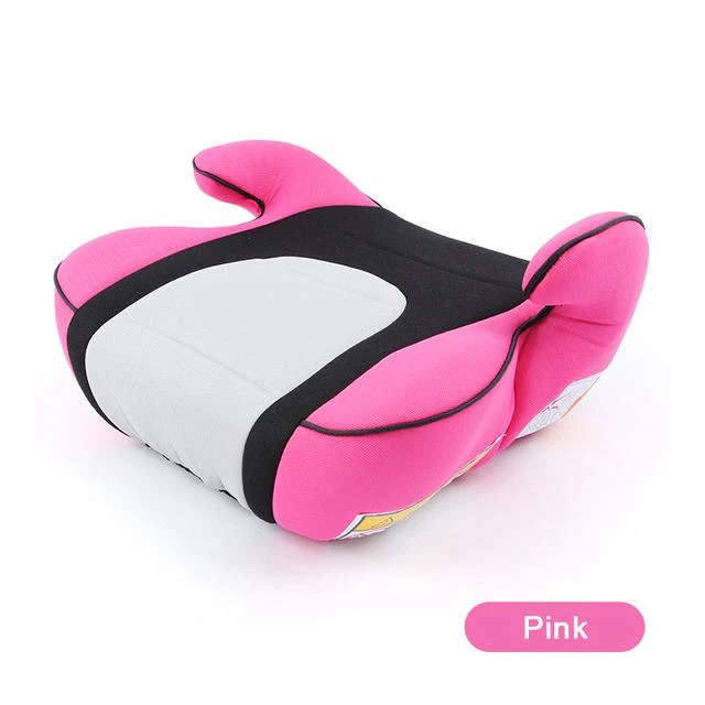 Portable Travel Kids Booster Car Seats 5 Colors Baby Safety Car Seat Thicken High Chairs Cushion For Child Sitting Seat 3~12Y