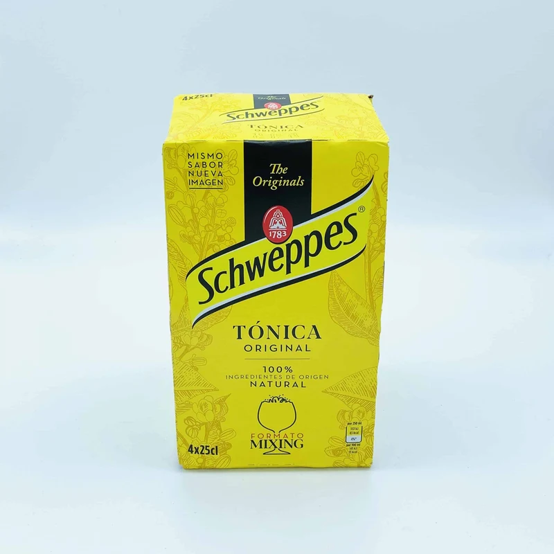 Schweppes Pack de 4 Botellas de 25cl