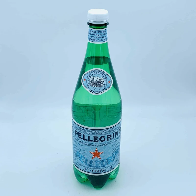 Agua con Gas S. Pellegrino 1L