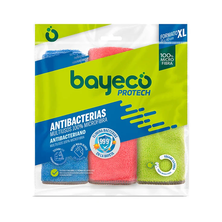Bayeta protech antibacterias Bayeco 3u