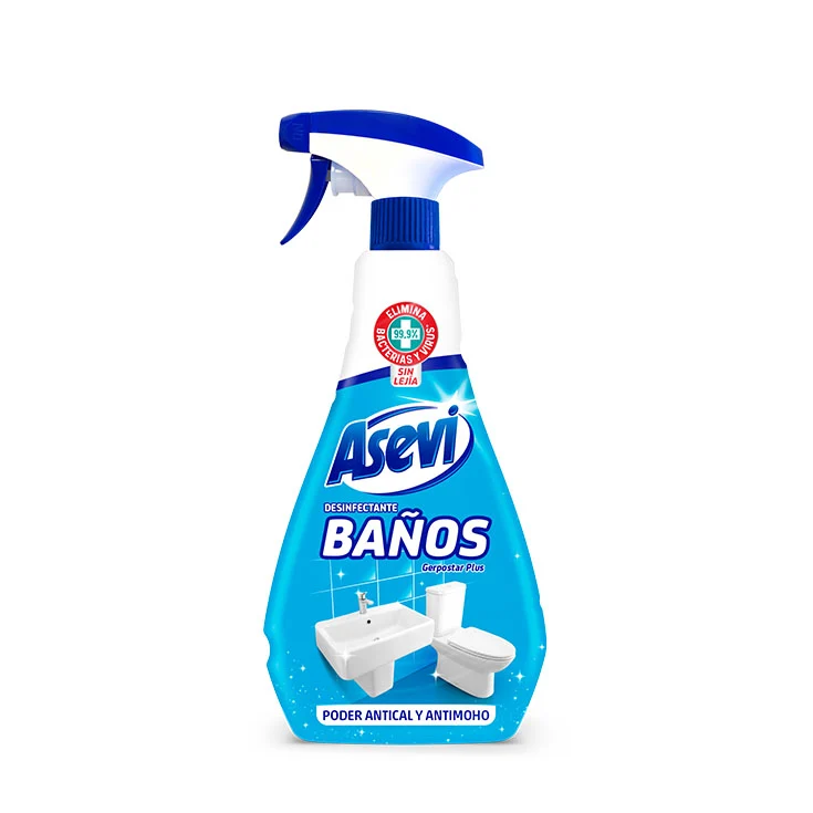 Limpiador baños pistola gerpostar plus Asevi 720ml
