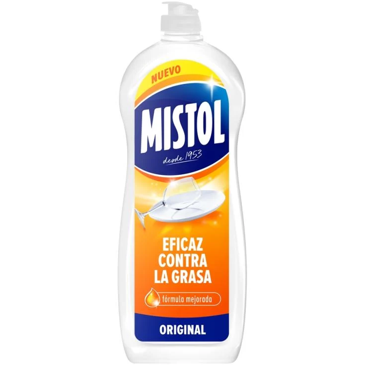 Lavavajillas mano Mistol 600ml