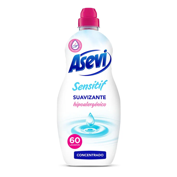 Suavizante concentrado sensitif Asevi 60d