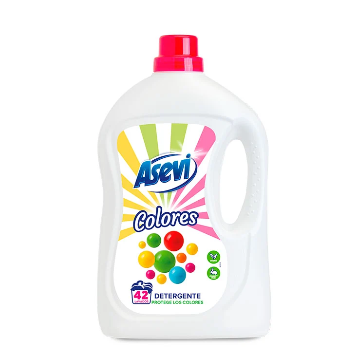 Detergente líquido colores Asevi 42d