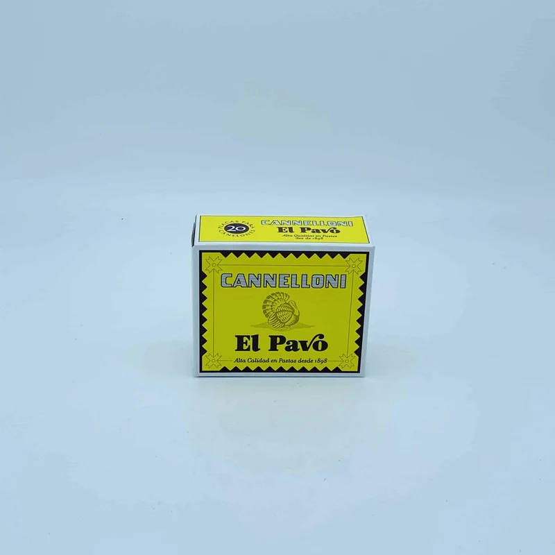 Placas de Canelones El Pavo 20P