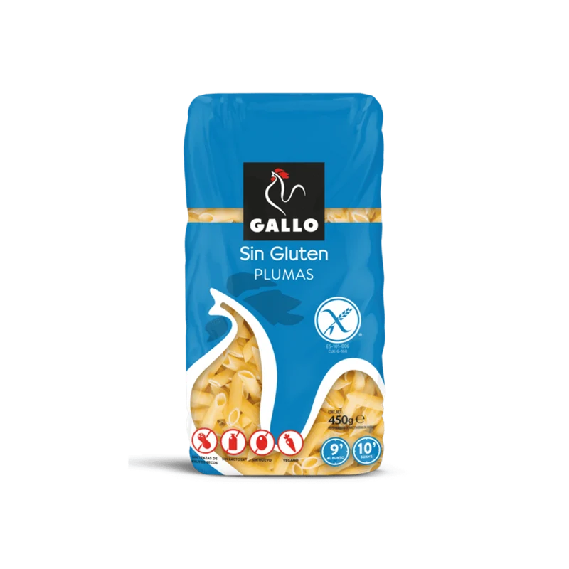 Gallo Plumas sin Gluten
