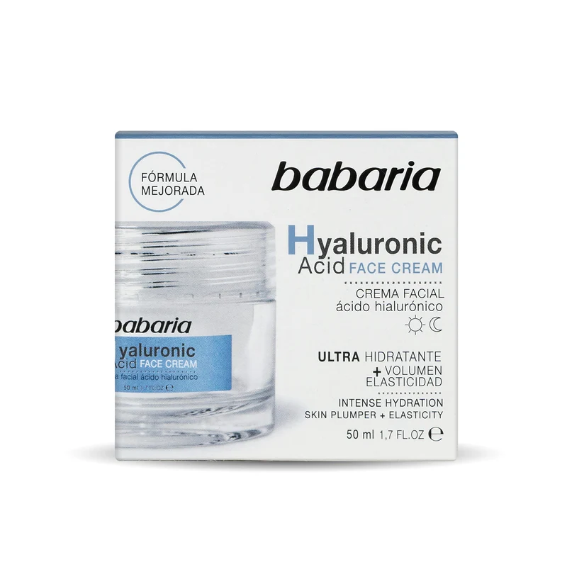 Crema facial acido hialuronico Babaria 50ml