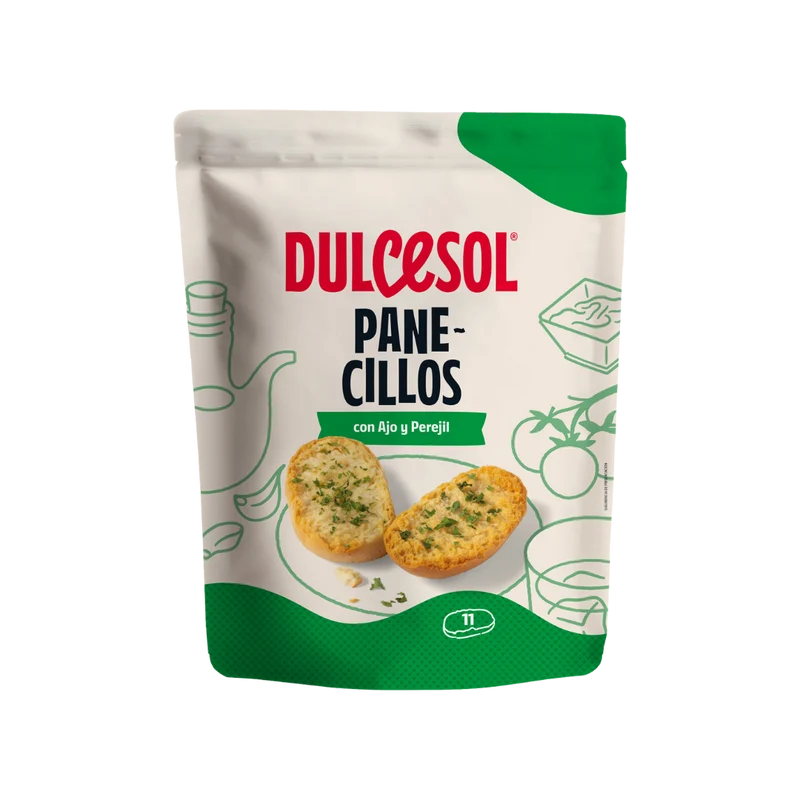 Dulcesol Panecillos con Ajo y Perejil