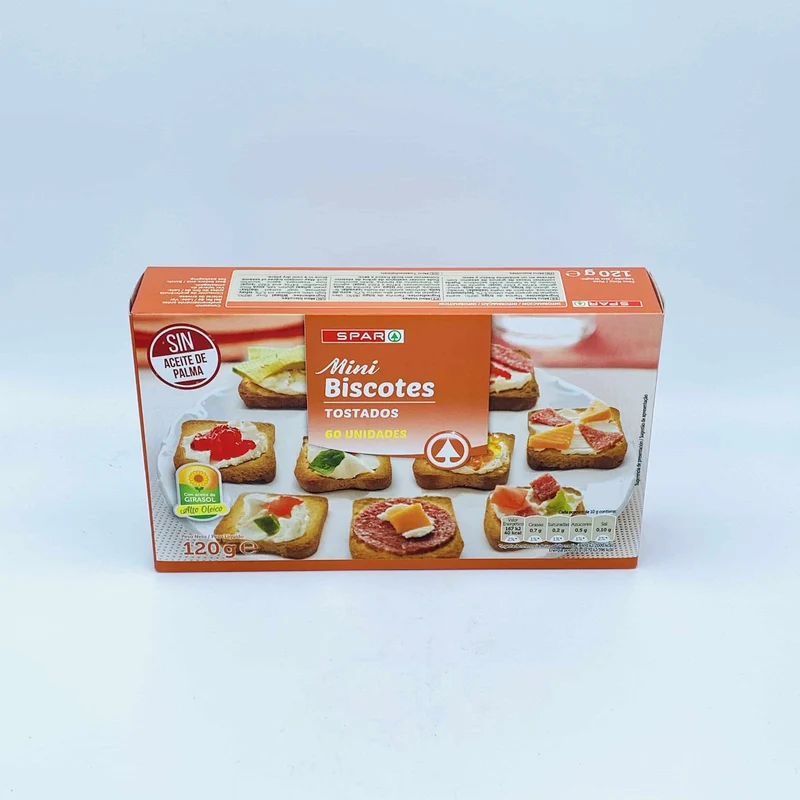 Mini Biscotes Tostados SPAR