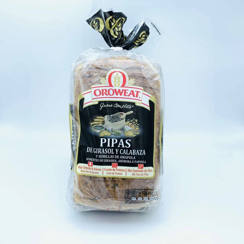 Oroweat con Pipas de Girasol y Calabaza
