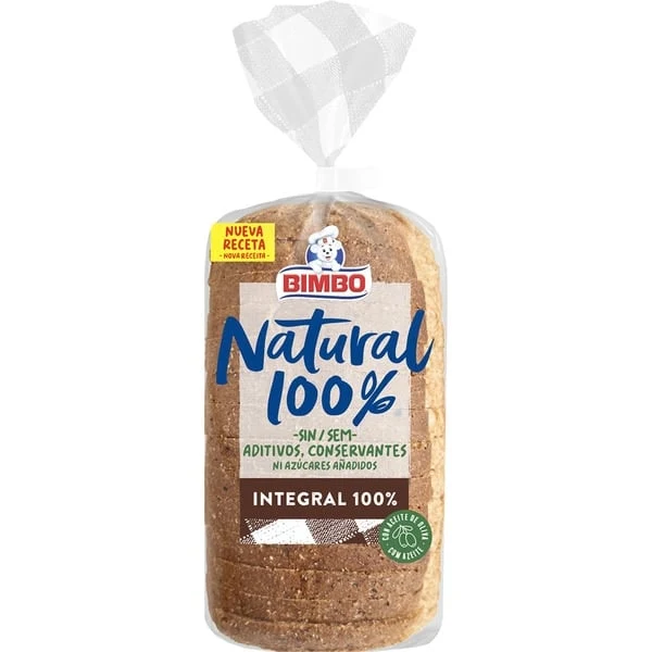 Bimbo Pan de Molde Natural Integral