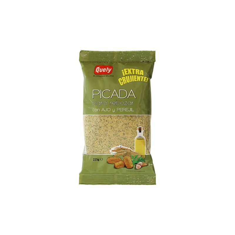 Galleta Picada con Ajo y Perejil Quely 225g