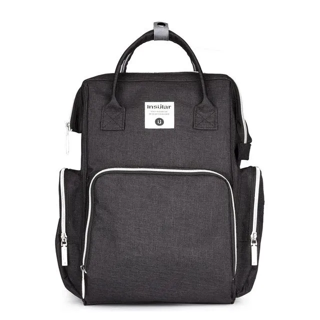 High Quality Maternity Mummy Handbag Baby Diaper Backpack Baby Organizer Nappy Chnaging Backpack