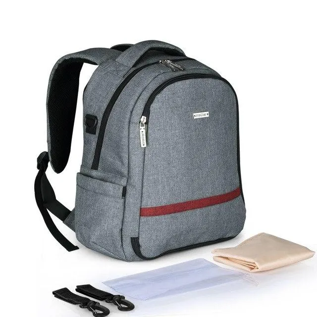 INSULAR Mummy Maternity Diaper Backpack Large Capacity Baby Nappy Stroller Bag Travel Backpack Desinger Nursing Bag Baby Care