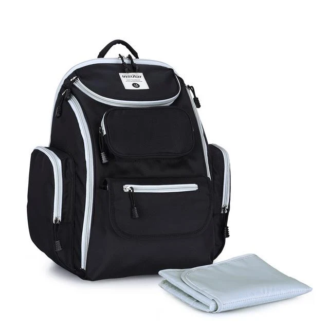 Insular Brand Mother Maternity Diaper Backpack Baby Diaper Nappy Changing Bag Large Capacity Mummy Stroller Nursing Bag For Baby